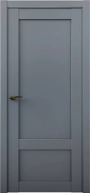 Межкомнатная дверь глухая Brandoors Prime 28 Полотно Антрацит 2000х700