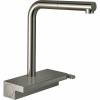 Смеситель для кухни Hansgrohe Aquno Select M81 73830800 сталь