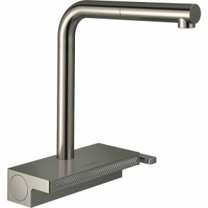 Смеситель для кухни Hansgrohe Aquno Select M81 73830800 сталь