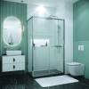 Душевая перегородка Grossman Style 200.K33.05.100.10.00 профиль хром, стекло прозрачное, 100x195 фото 5