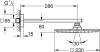 Верхний душ Grohe Rainshower Allure 230 26064000 фото 3