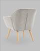 Кресло Stool Group Вэйл QH-8904K DAG-18(80) light grey светло-серый фото 6
