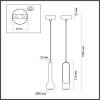 Подвесной светильник Odeon Light Pietra 7010/1A фото 3