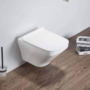 Унитаз подвесной Weltwasser Hofbach WW HOFBACH 041 GL-WT 36x37x54 см белый глянцевый