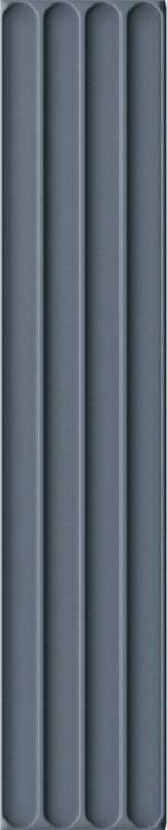 Керамическая плитка Dna Tiles Plinto In Blue Matt 10.7x54.2