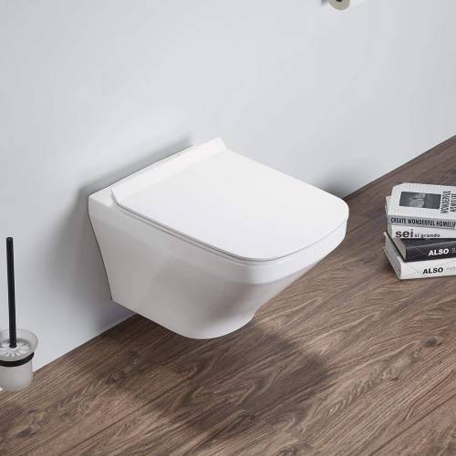 Унитаз подвесной Weltwasser Hofbach WW HOFBACH 041 GL-WT 36x37x54 см белый глянцевый