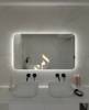 Зеркало Sintesi Salerno 120 SIN-SPEC-SALERNO-120 с LED-подсветкой 1200х700, с подогревом
