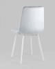 Стул Stool Group Chilly OS-2011 HLR-17 wl велюр серо-голубой (ножки белые) фото 4