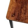 Стол письменный Bradex Home Frame FR 0692 дерево лофт, чёрный 100x45x110 фото 9