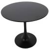 Стол Bradex Home Tulip FR 0221 черный 90x90x73 фото 3