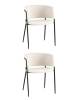 Набор из 2 стульев Stool Group Нэлли FDC9152 1953-1 X2 белый