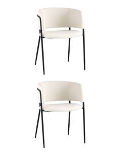 Набор из 2 стульев Stool Group Нэлли FDC9152 1953-1 X2 белый