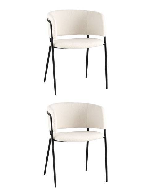 Набор из 2 стульев Stool Group Нэлли FDC9152 1953-1 X2 белый