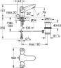 Смеситель для раковины Grohe Costa S 21255001 фото 3