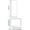 Боковая стенка Wasserkraft Aisch 55P10-RP100 фото 6