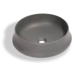 Раковина MonteBianco Colosseus Tre (grigio) круглая, цвет серый матовый
