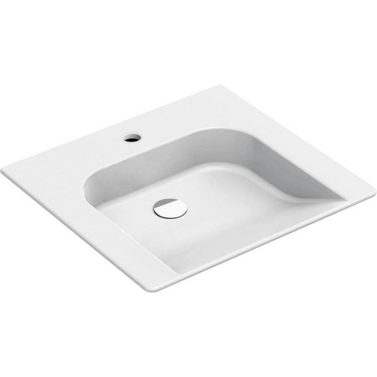 Раковина GSI Community 7634111 60 см, белая глянцевая