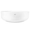 Раковина BOND Oval S62-550 накладная, овальная, 55x40x14 см, белая глянцевая фото 5