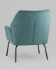 Кресло Stool Group Харви QH-8312K 263-8 green темно-бирюзовая рогожка фото 6