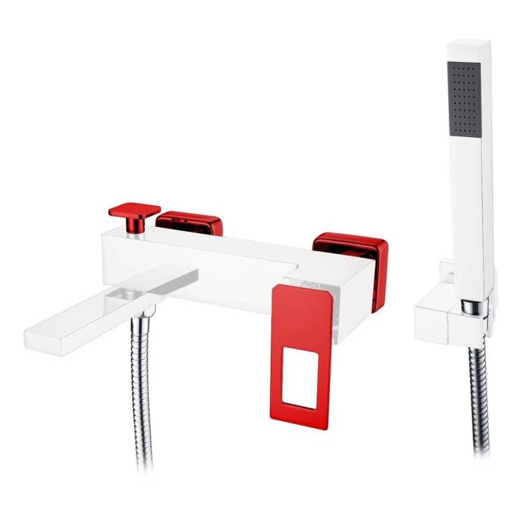 Смеситель для ванны Boheme Q 143-CRR Chromered