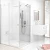 Боковая стенка Ravak CPS-90 Transparent, профиль белый