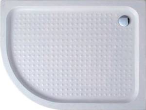 Поддон для душа Cezares Tray TRAY-A-RH-120/80-550-15-W-R R 120х80 R, с сифоном