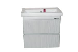 Тумба с раковиной Bellezza Эмилия 60 2 ящ. Белый