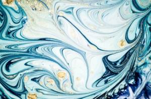 3D Фотообои Artegrafico «Голубая лагуна» FL-019 акварель