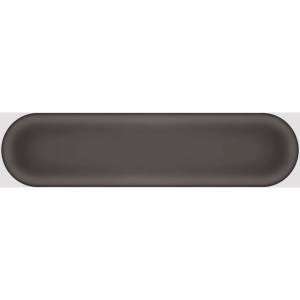 Керамическая плитка Cifre Ceramica Oval Anthracite Brillo 7.5x30