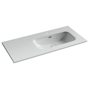 Раковина Ceramica Nova Element CN7003R белый, 101x46.5