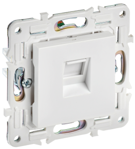 Розетка компьютерная RJ45 IEK Skandy SK-K10-2-K01 арктический белый