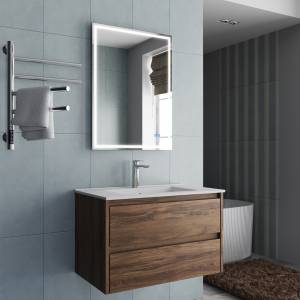 Тумба с раковиной Vincea Gio 800 2 выкатных ящика, C.Oak