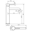 Смеситель для раковины Damixa Scandinavian Pure 360250000 хром фото 5