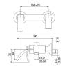 Смеситель для ванны Jacuzzi Ray IOCR105JAPI хром фото 3