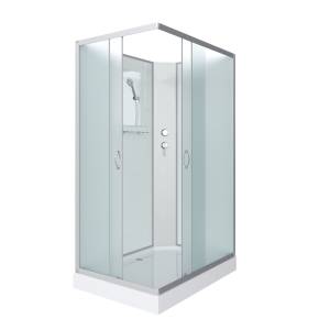Душевая кабина Niagara Classic NG-43185-14QBK (1100x800x2000) с низким поддоном (13см)