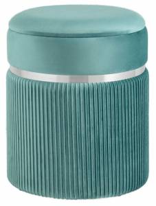 Пуф-сундук Stool Group Миранда 19B352VA-8167-62 светло-бирюзовый с ящиком