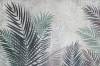 3D Фотообои Artegrafico «Листья пальмы в сдержанных тонах» MN-024 акварель