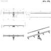 Душевой лоток Am.Pm MasterFlow W01SC-S11-100-05SB универсальный затвор Slim line 100см, матовая сталь фото 13