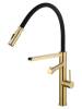 Смеситель для кухни Wonzon & Woghand WW-88458007-BG с гибким изливом и подключением фильтра, брашированное золото фото 2