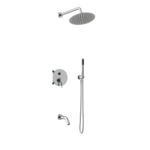 Душевой комплект Vincea Villa VSFW-1VL3CH хром, встраиваемый