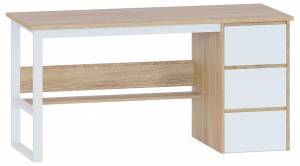 Стол письменный Сокол СПМ-214 00-00016833 Дуб сонома/белый