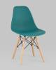 Набор из 4 стульев Stool Group Eames Style DSW Y801-V SEAT dark green x4 темно-бирюзовый фото 2