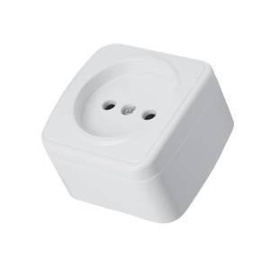 Розетка накладная 1-местная Stekker PST10-501-20 50074