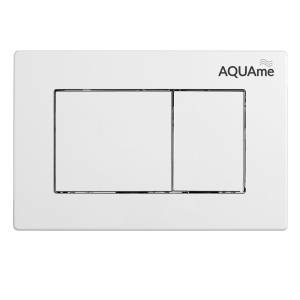 Кнопка смыва AQUAme AQM4102W белый