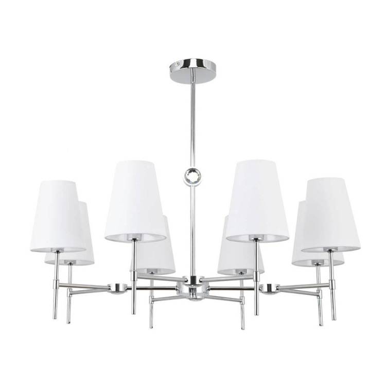Большая люстра на штанге Arte Lamp Daniella A4104LM-8CC