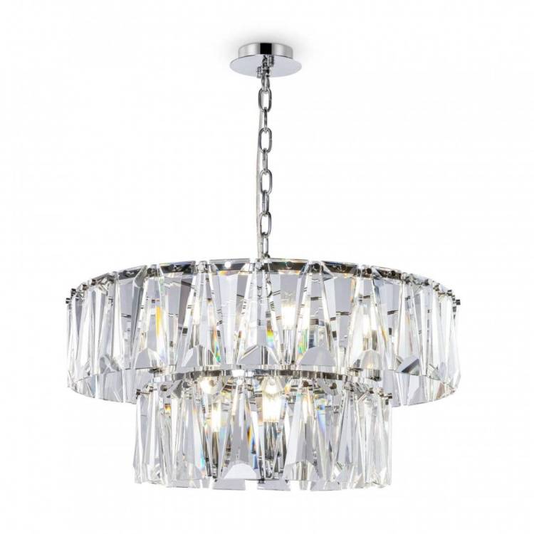 Подвесная люстра Maytoni Puntes MOD043PL-12CH Хром