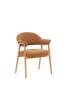Стул Stool Group Tavu DM4774 OTE-S-272 PUMPKIN терракотовый, с деревянными ножками