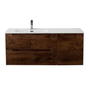 Тумба под раковину BelBagno ETNA-1200-2C-1A-SO-RW-L Rovere Moro, 120.9x50x46.2