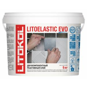 Клей двухкомпонентный Litokol Litoelastic Evo 5 кг
