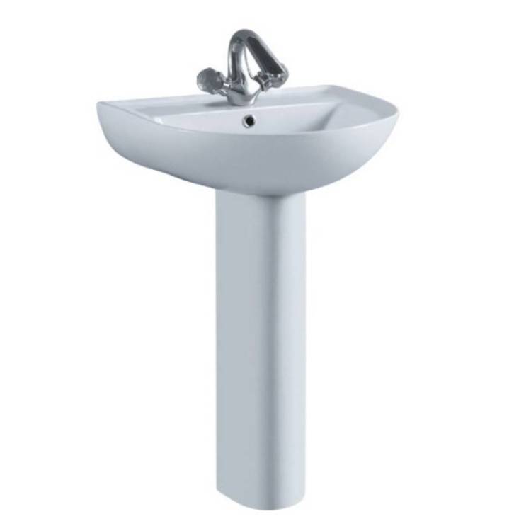 Раковина с пьедесталом Olive'S Odeo R_OD33146+P_OD33146 55 см